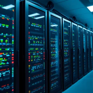 Illustration of Varnish Cache technology in a server environment