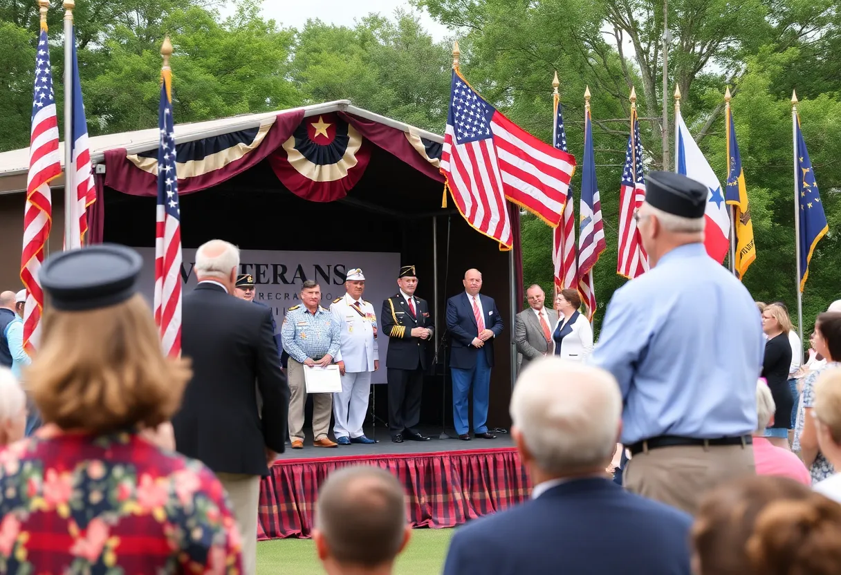 Ceremony honoring Vietnam War veterans in Huntsville