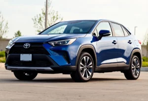 2026 Toyota Corolla Cross SUV in Cavalry Blue color