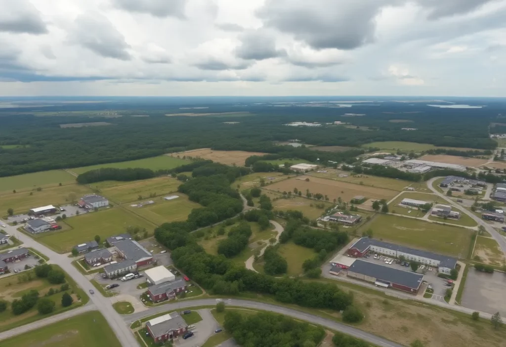 Alabama Rainfall Impact Area