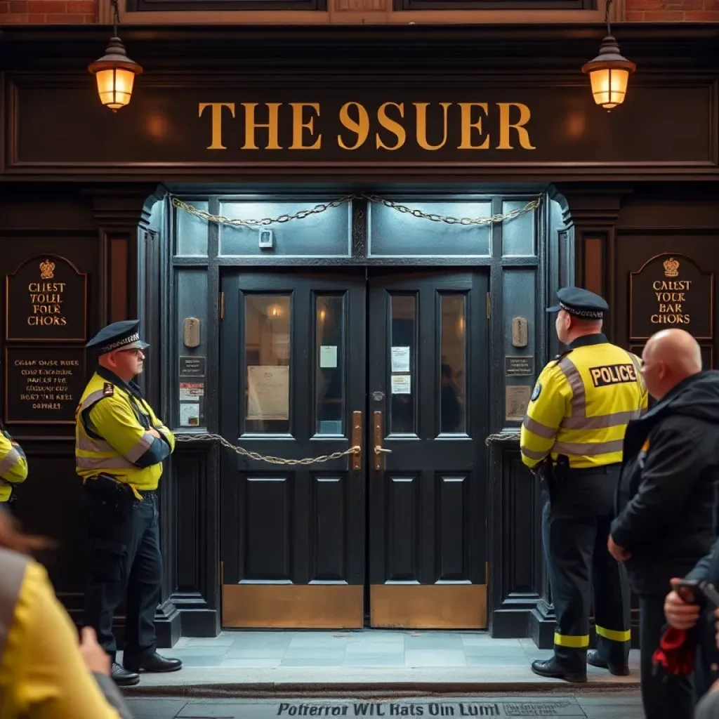 Closed bar with police presence in Huntsville