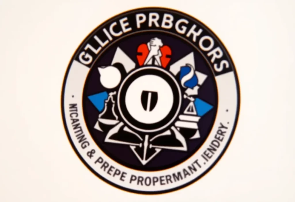 Logo representing community crime prevention initiative