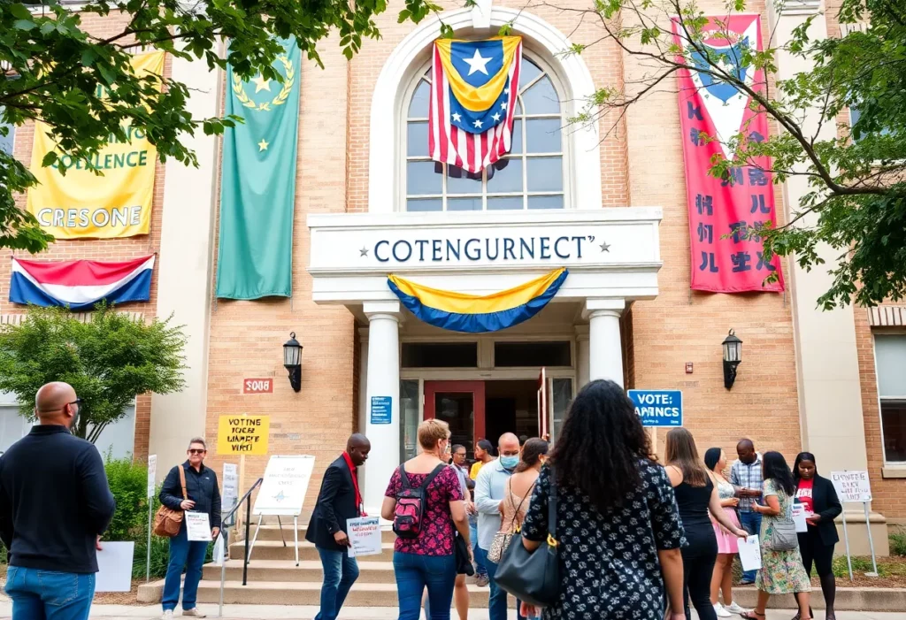 Decatur City Council election event with community involvement