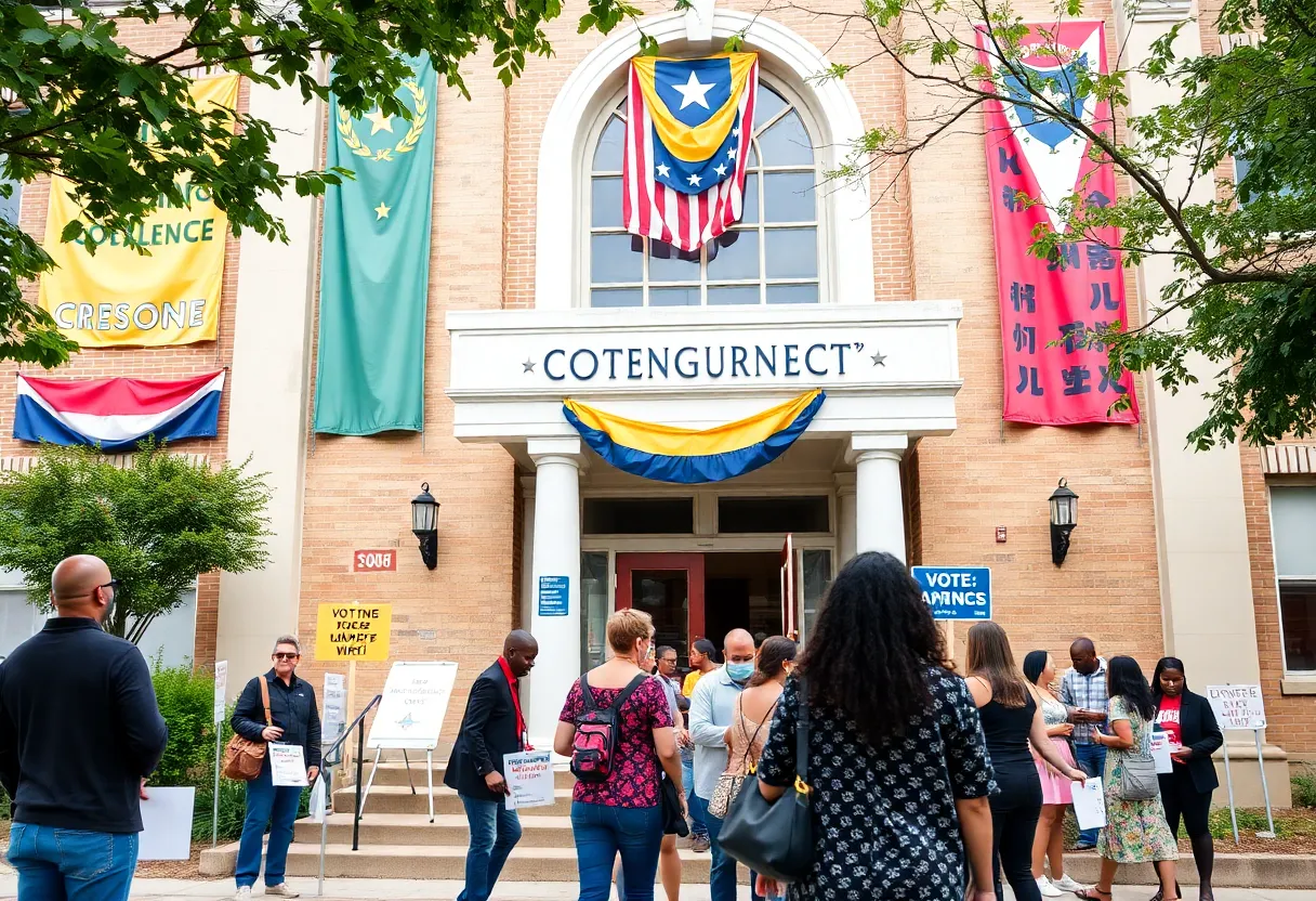 Decatur City Council election event with community involvement