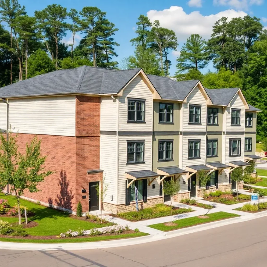 Construction site of the REV3 Build-to-Rent Community in Huntsville