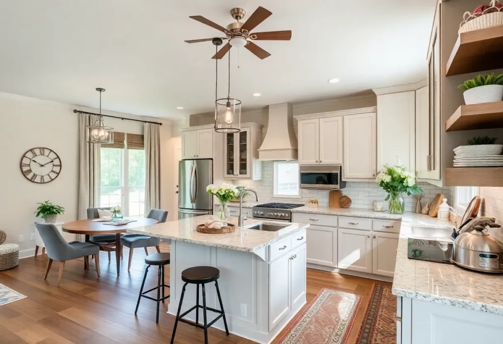 Stylish remodeled kitchen in a Huntsville home