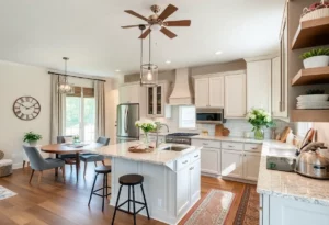 Stylish remodeled kitchen in a Huntsville home