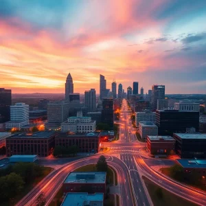 Huntsville skyline showcasing technology growth and innovation