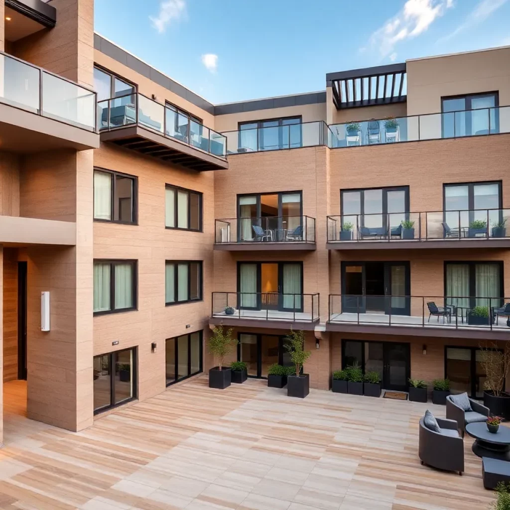 Luxurious townhomes in downtown Huntsville with modern amenities