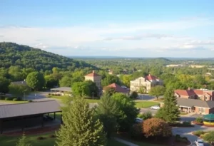 Community scene in Madison County, Alabama