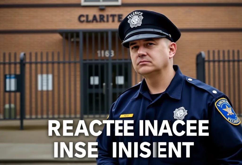 Law enforcement outside Madison County Jail after inmate recaptures