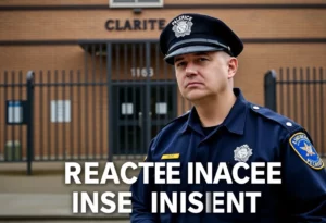 Law enforcement outside Madison County Jail after inmate recaptures