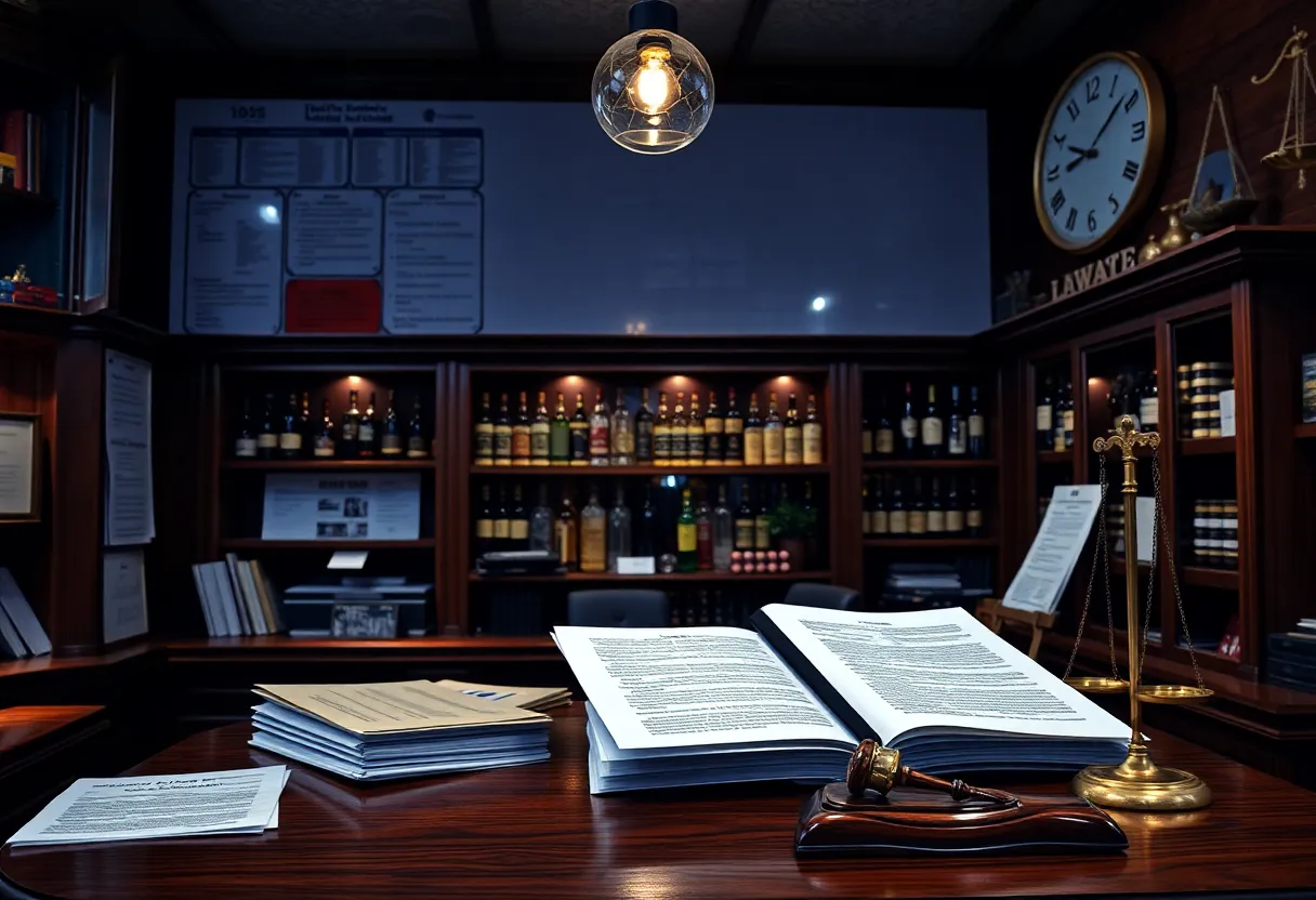 Legal documents related to 708 Bar & Grille case