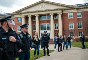 Police presence at Alabama A&M University after threats