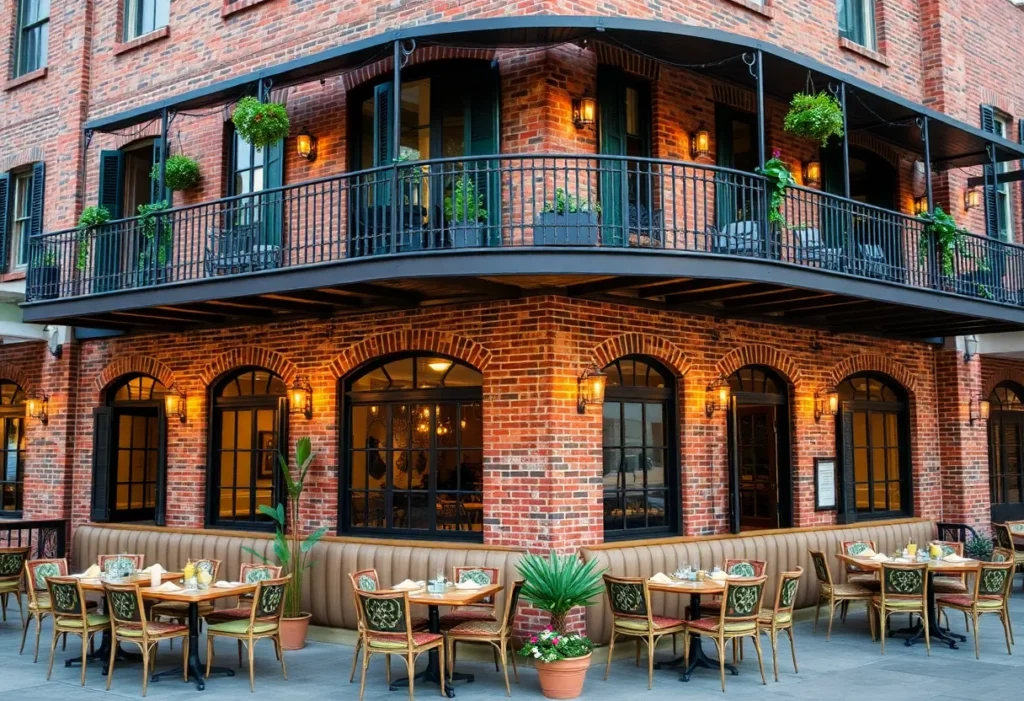 Exterior view of Floriana Italian Restaurant in MidCity Huntsville