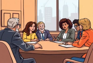 Huntsville City Council during a meeting