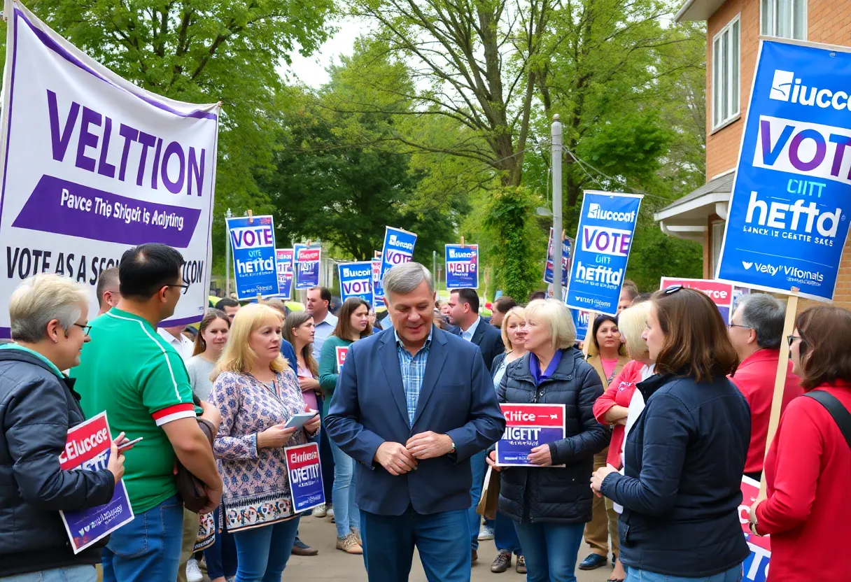 Community engagement during Huntsville local elections