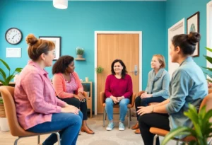Community mental health center providing therapy sessions.