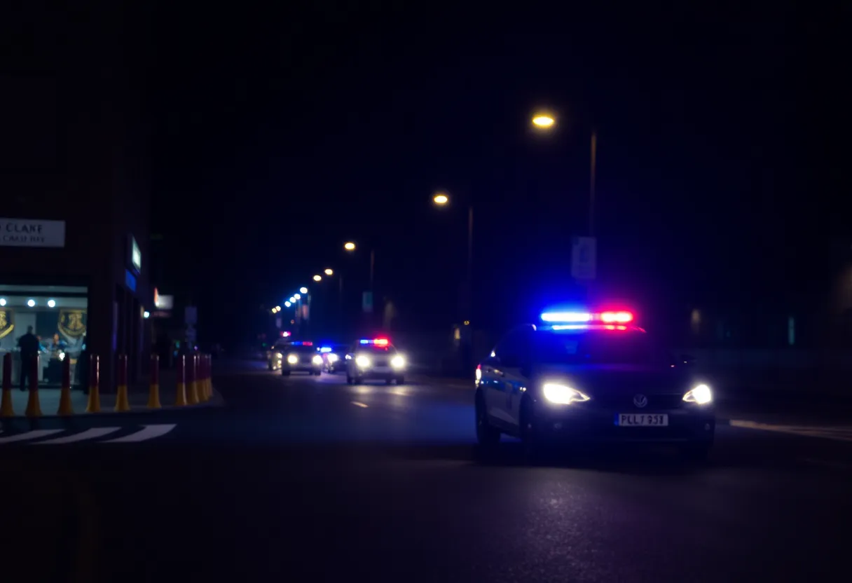 Police activity in Huntsville related to an attempted murder case