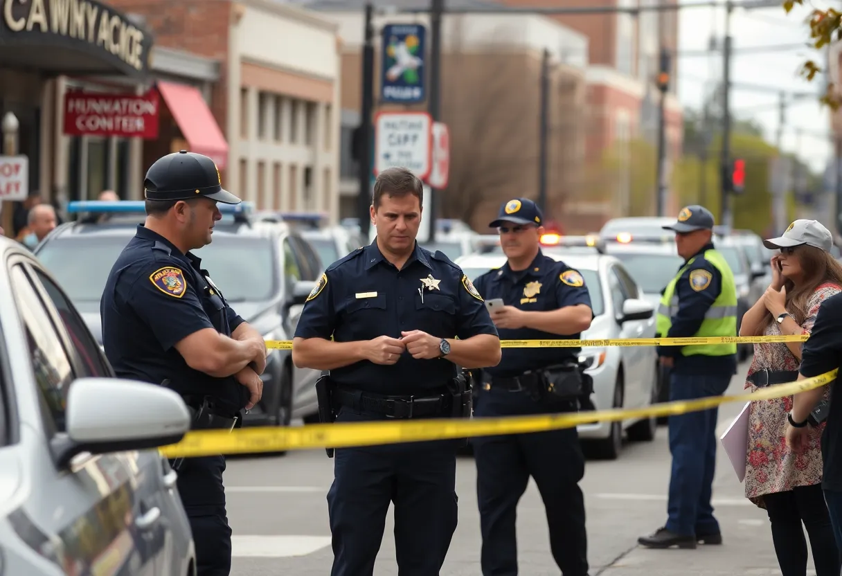 Police activity in Huntsville related to recent gun incidents