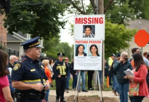 Community members supporting search for missing man