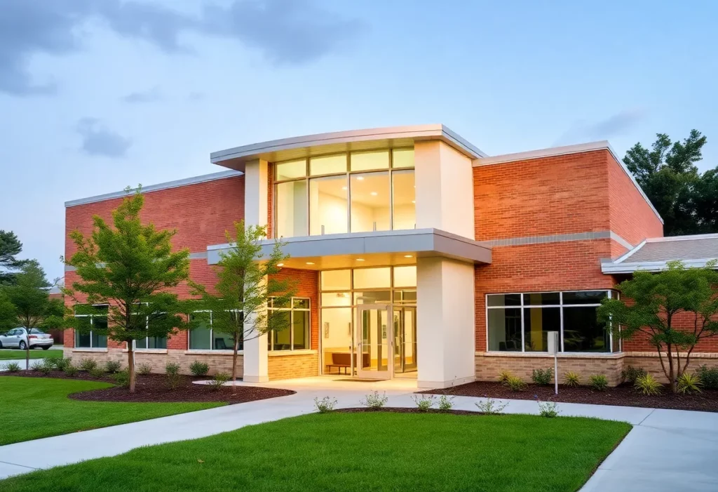 New clinic building of Lone Star Family Health Center