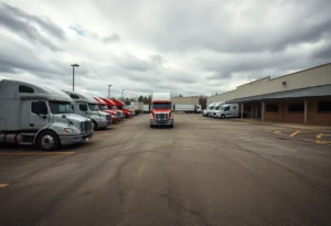 Montgomery Transport Trucking Yard
