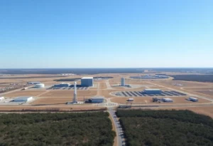 Panoramic view of Redstone Army Base, Huntsville.