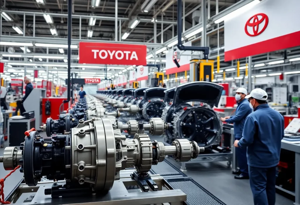 Toyota Alabama's new differential production line in Huntsville