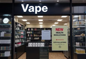 Vape shop in Arkansas adhering to new regulations