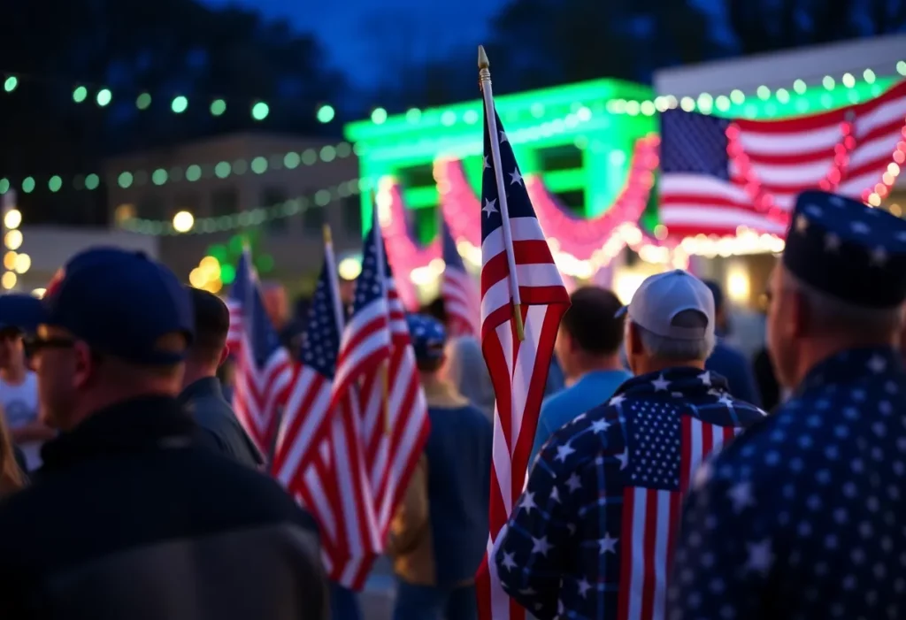 Community event for VFW Post 2702 highlighting military service support