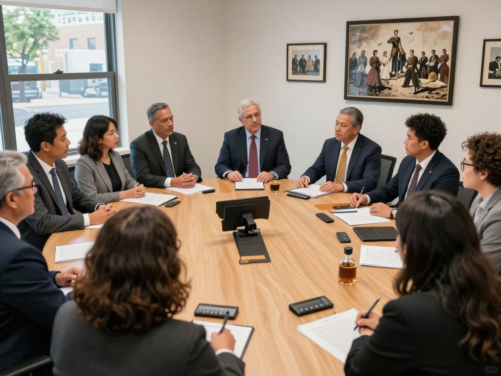 Community discussion on Alabama's immigration law