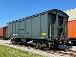 Historic railroad boxcar at the Scottsboro Boys Museum