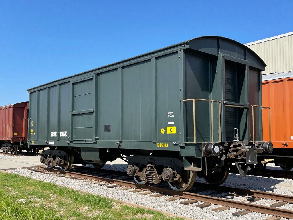 Historic railroad boxcar at the Scottsboro Boys Museum
