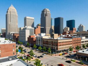 City skyline of Huntsville showcasing economic activity and growth