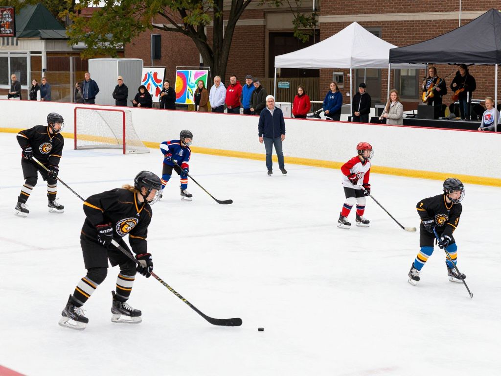 A lively weekend in Huntsville featuring hockey, art, and live music