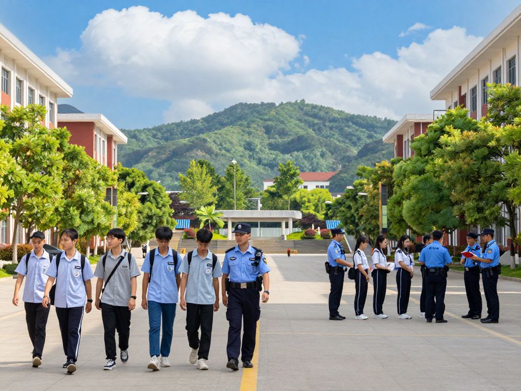 University of Alabama Campus with Police Engagement