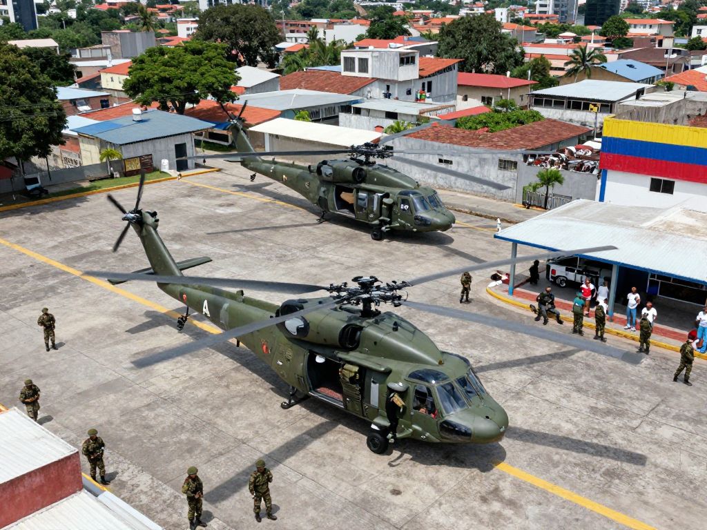 U.S. military conducting operation in Venezuela