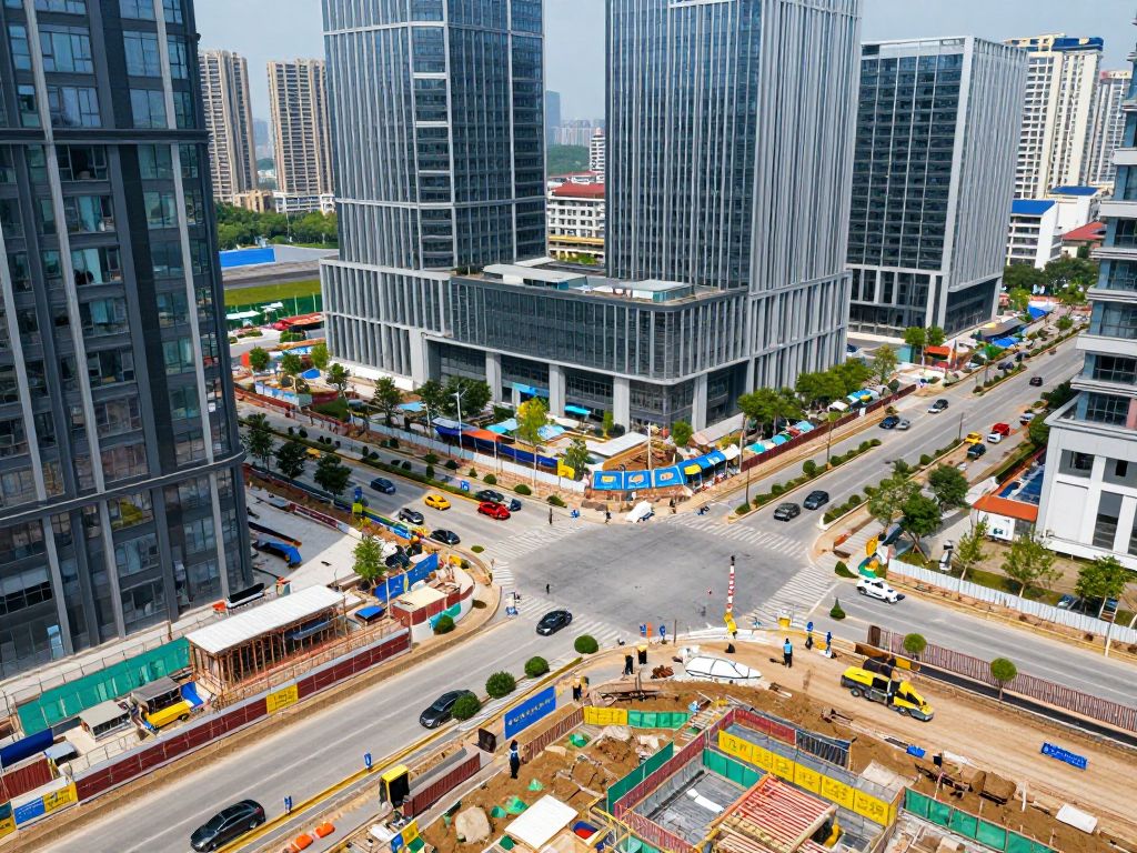 Construction activities in Alabama showcasing various projects and developments.