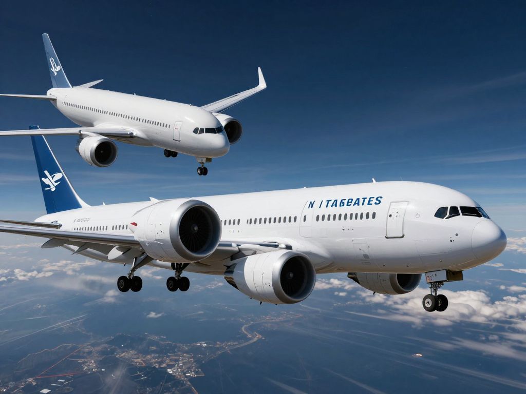 Visual representation of Auria and BCubed merger in aerospace technology