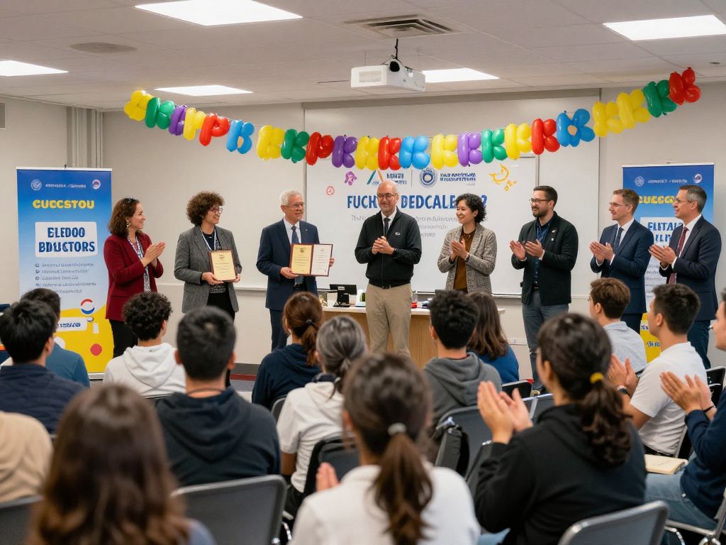 Celebration event honoring teachers at the Golden Apple Gala