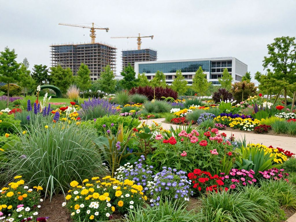 Architectural rendering of the new complex at Huntsville Botanical Garden
