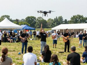 Community event in Huntsville honoring military families and featuring a drone competition.