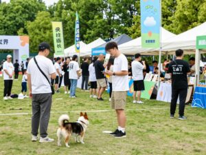 Families and children gathered at Huntsville's Ground Dog Day event celebrating Cosmo's prediction of an early spring.
