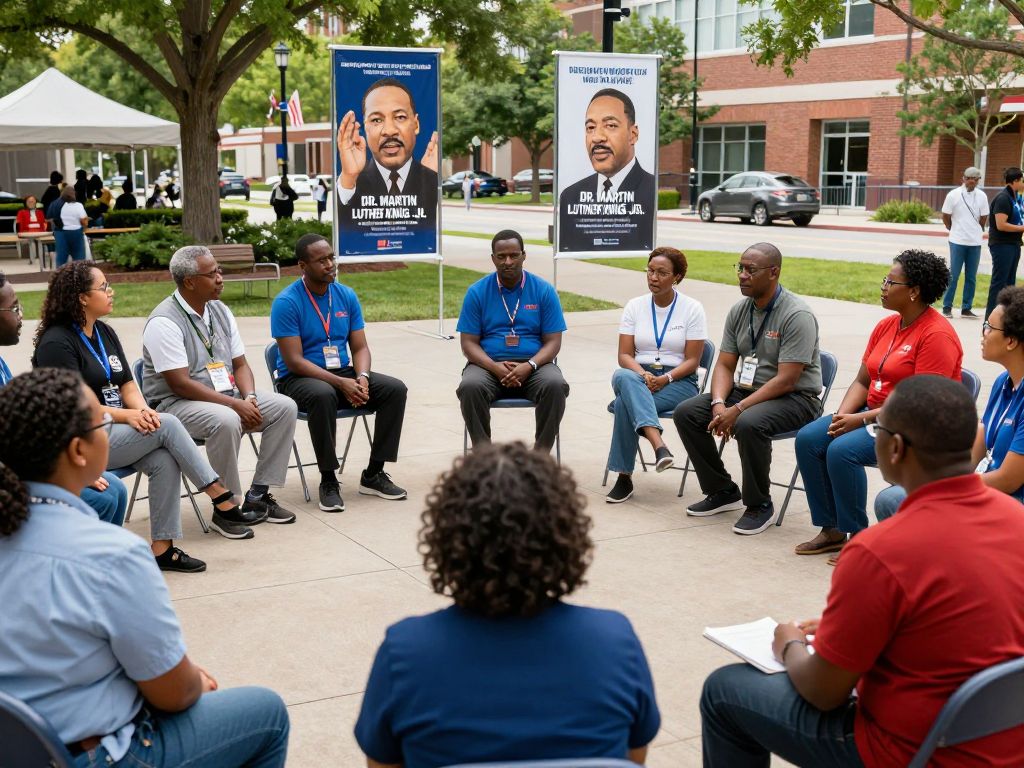 Community members gathered to celebrate Dr. Martin Luther King Jr.