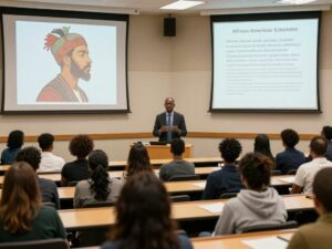 Audience at UAH Black History Month lecture