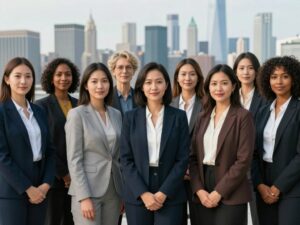 Diverse women leaders showcasing community empowerment